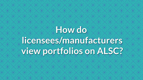 how-do-licensees-manufactureres-view-portfolios