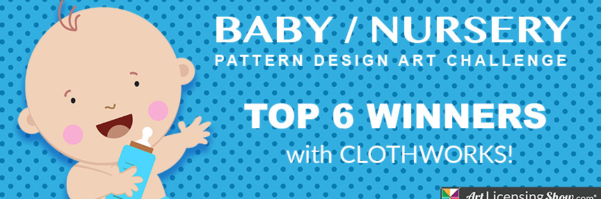 art licensing baby pattern design