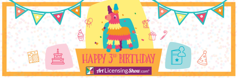 art licensing show 3rd birthday fiesta